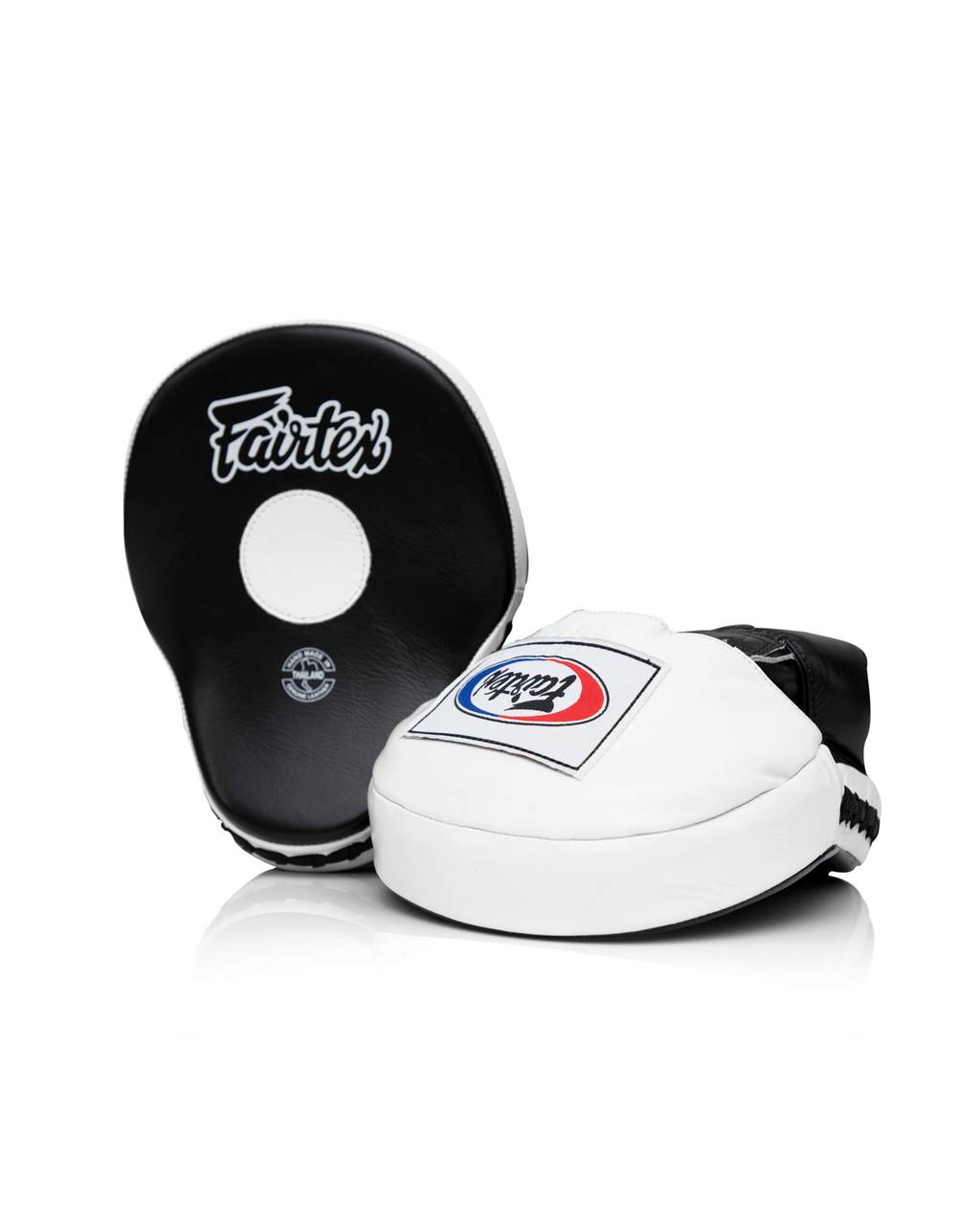 Fairtex FMV9 Contoured Focus Mitts - Black / White