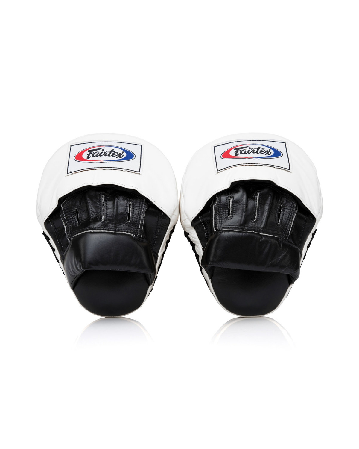 Fairtex FMV9 Contoured Focus Mitts - Black / White