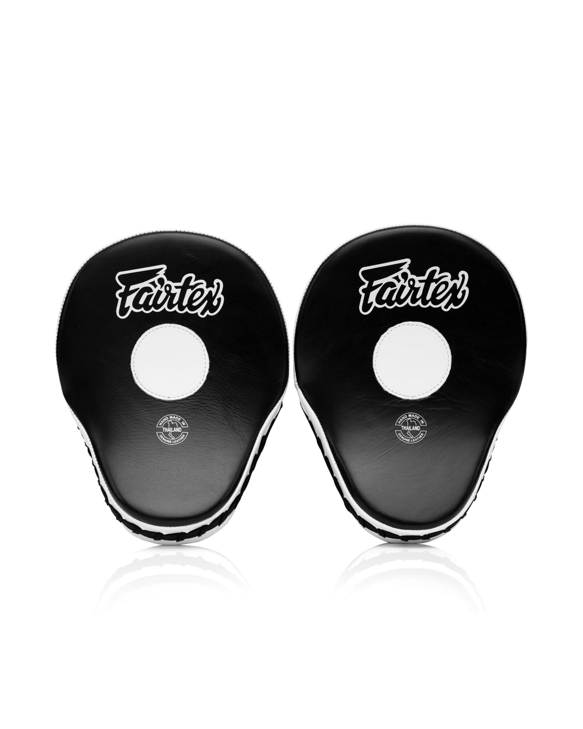 Fairtex FMV9 Contoured Focus Mitts - Black / White
