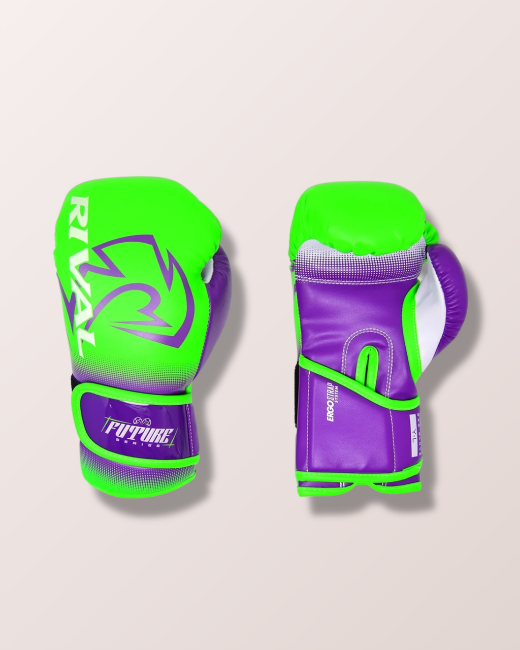 Rival RB-FTR2 Future Series Youth Bag Gloves - Purple / Green