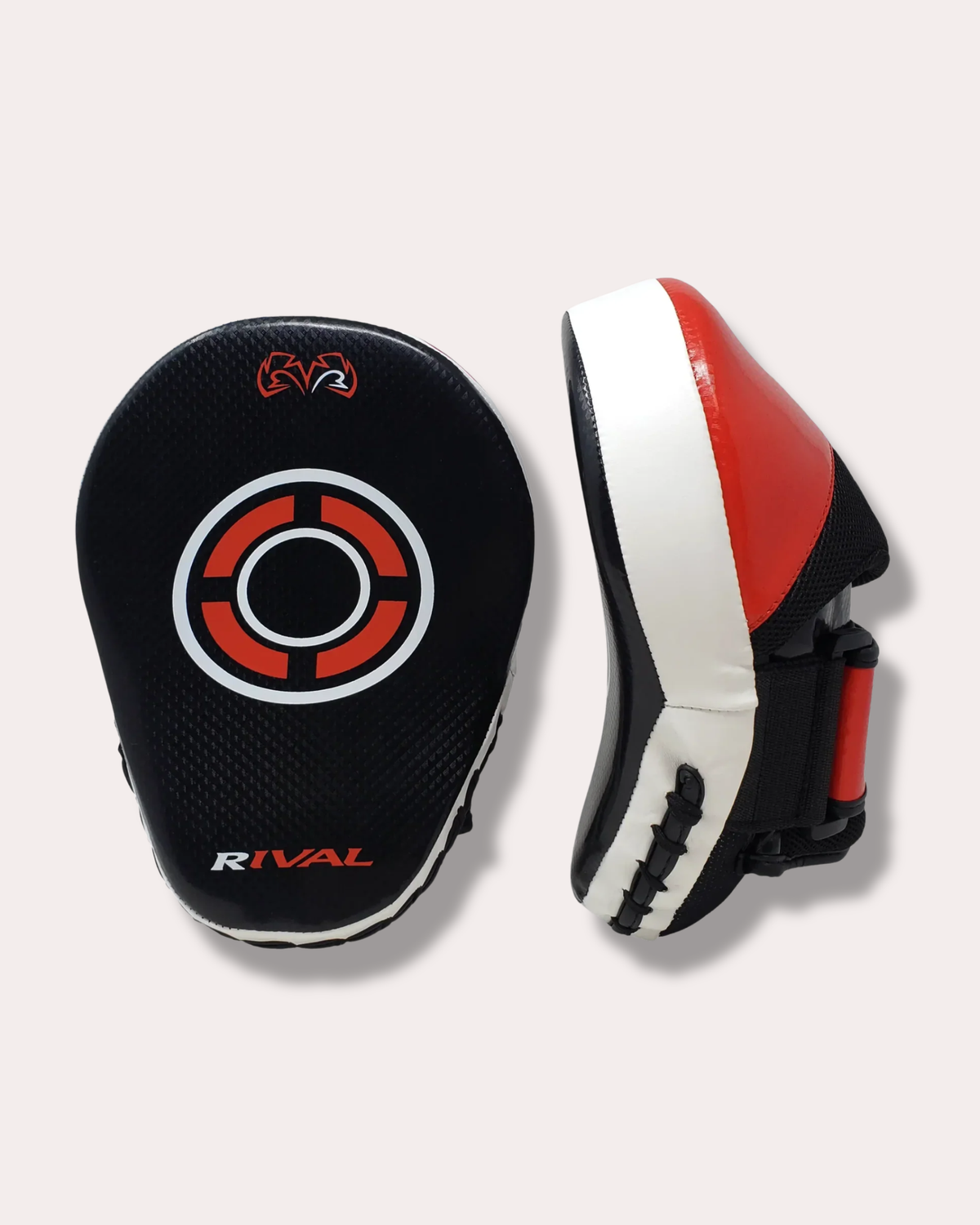 Rival RPM7 Fitness Plus Punch Mitts - Red / Black