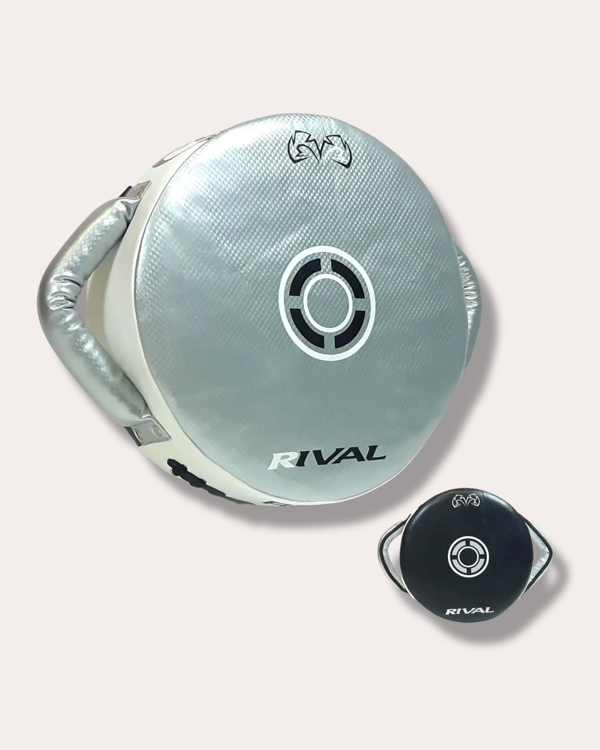 Rival RPS7 Fitness+ Punch Shield - Silver / Black / White