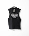 Wiltshire Boxing Shop 'Heavy Metal Boxing' Oversized Skater-Fit Vest - Black