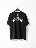Wiltshire Boxing Shop - College Oversized Unisex T-Shirt - Black