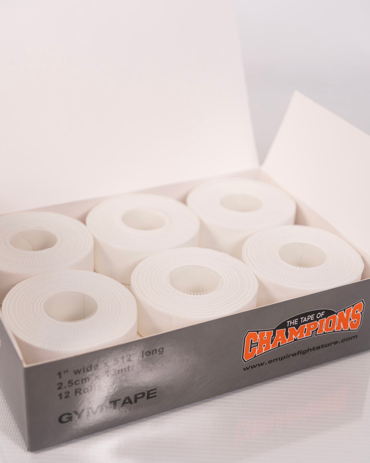 Empire Plain White Gym Tape - 2.5cm