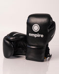 Empire Crixus I Lace Contest Gloves - Black - 10oz