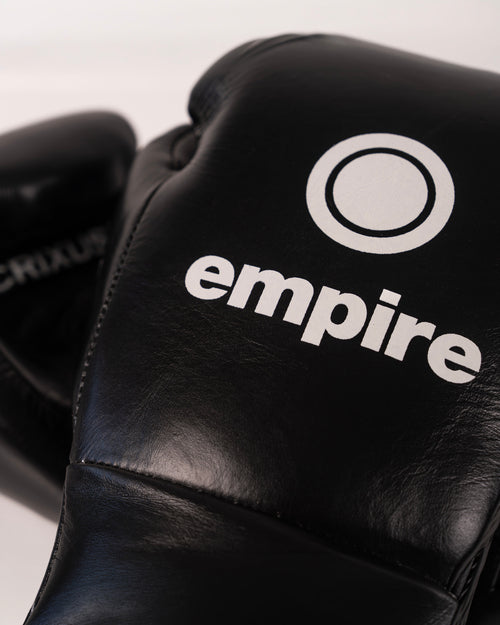 Empire Crixus I Lace Contest Gloves - Black - 10oz