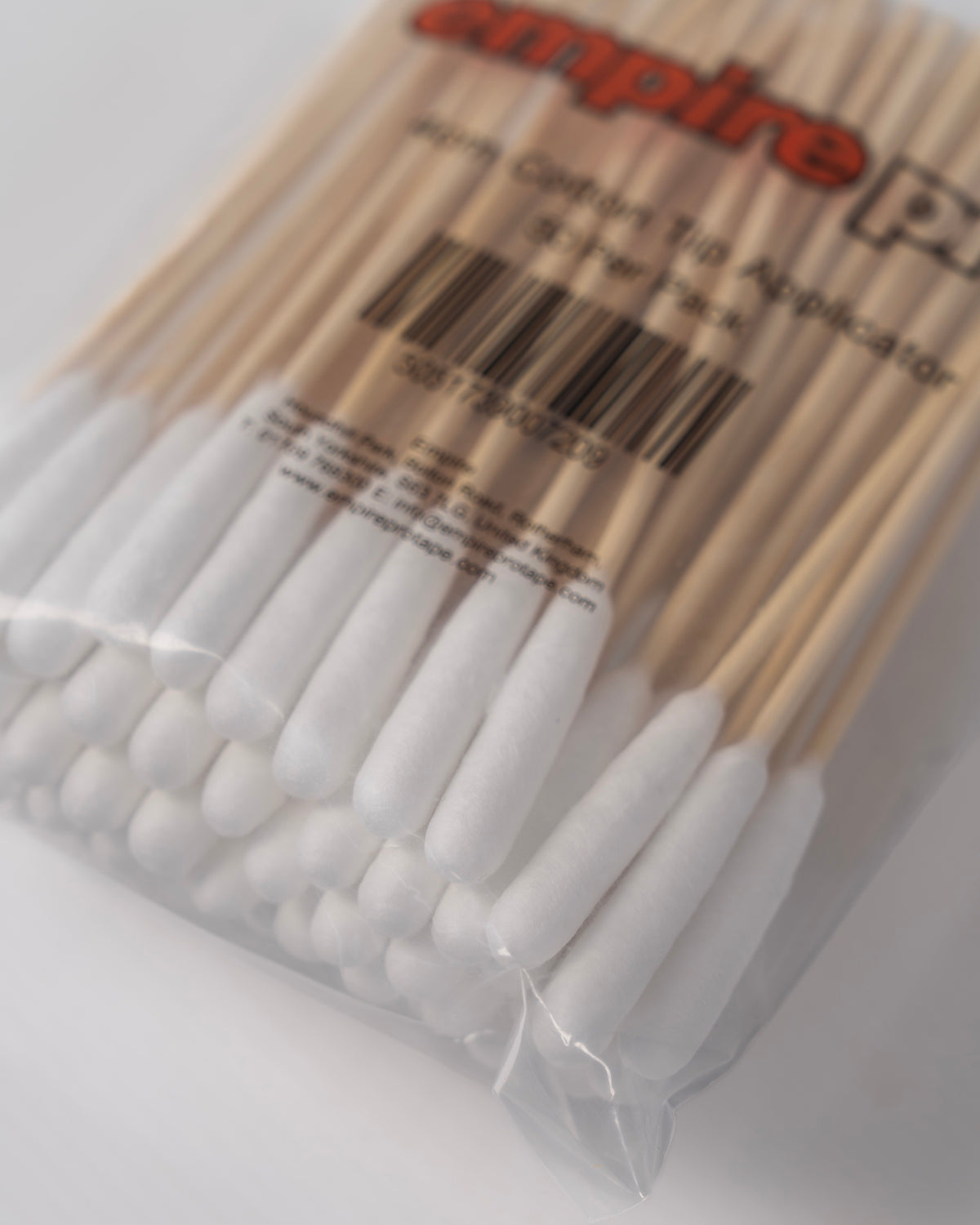 Empire Pro Cotton Tip Applicators - 50 Pieces