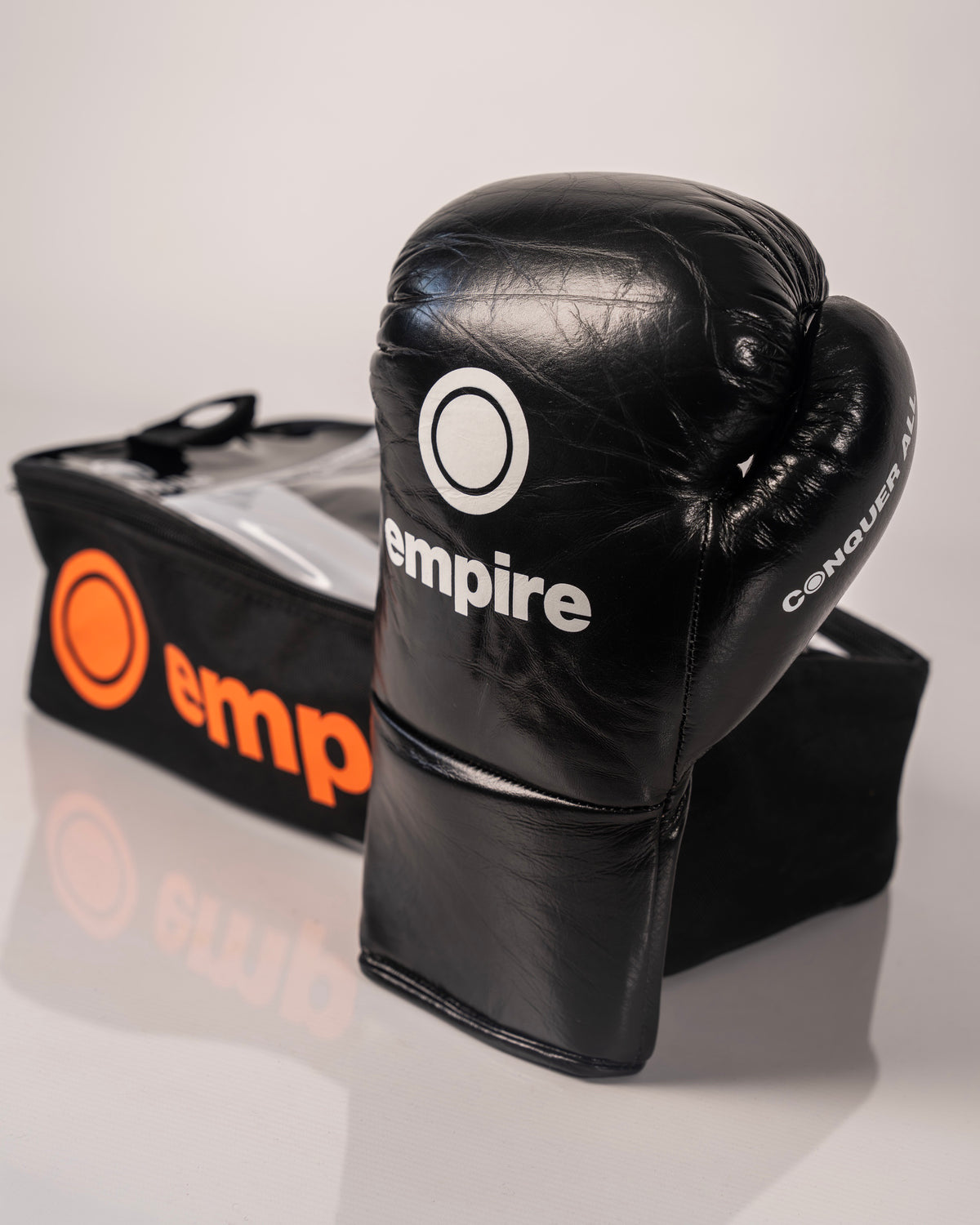 Empire Spartacus I Lace Contest Gloves - Black - 10oz