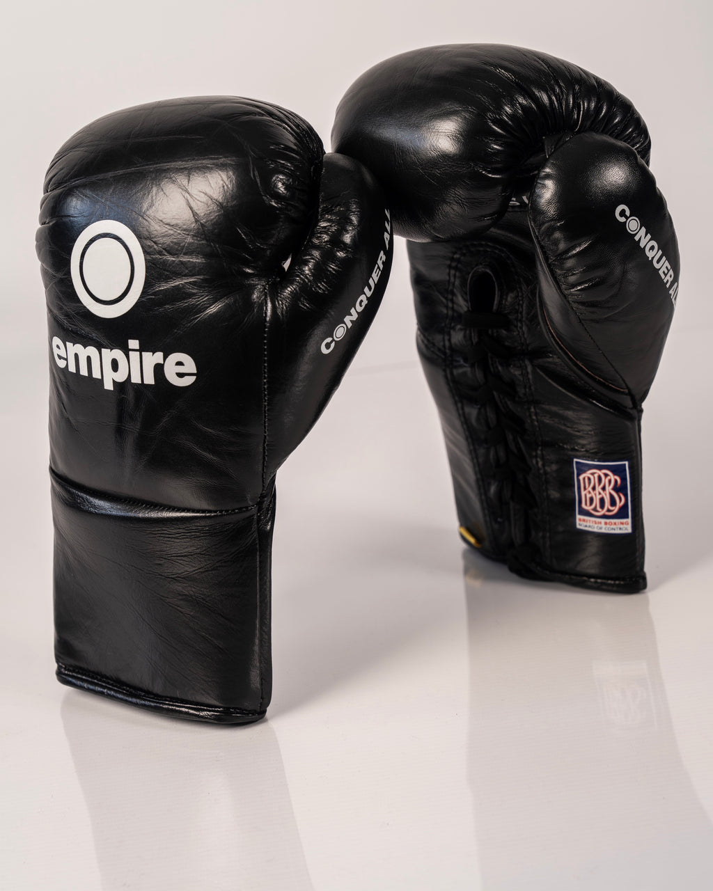 Empire Spartacus I Lace Contest Gloves - Black - 10oz