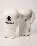 Empire Spartacus I Lace Contest Gloves - White - 10oz
