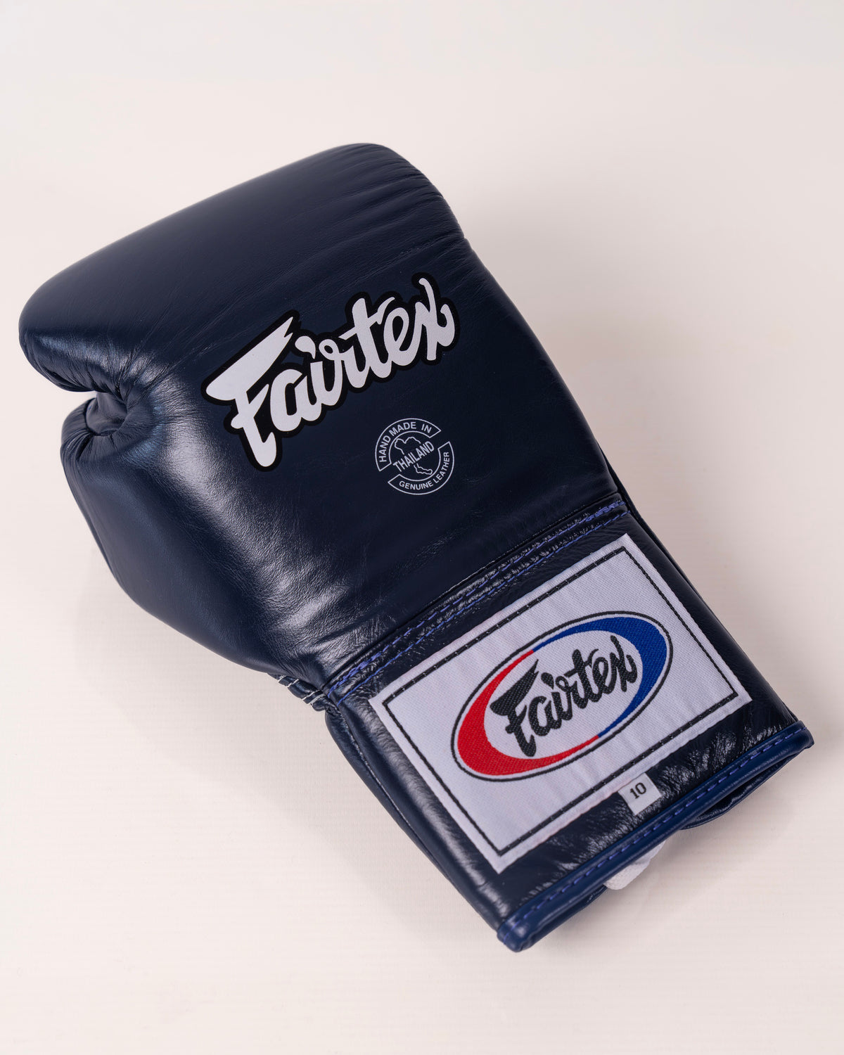 Fairtex BGL6 - Lace Up Competion Gloves - Blue 10oz