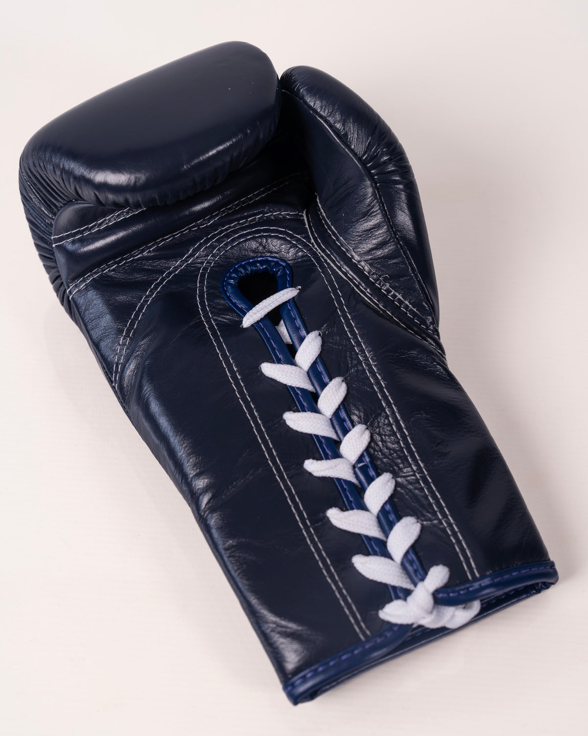 Fairtex BGL6 - Lace Up Competion Gloves - Blue 10oz