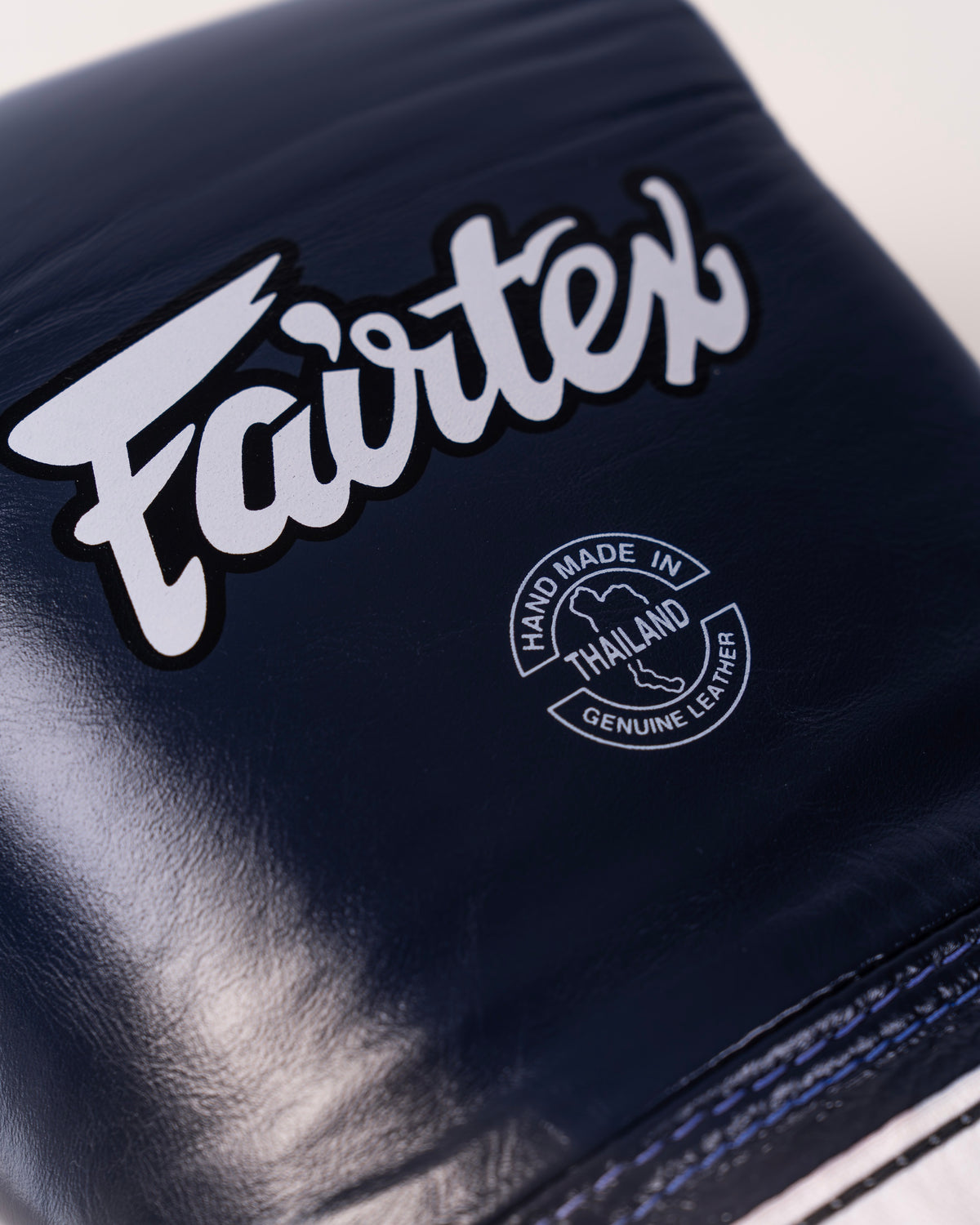 Fairtex BGL6 - Lace Up Competion Gloves - Blue 10oz
