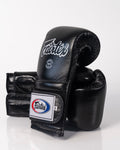Fairtex BGV9 - Mexican Style Boxing Gloves - Black