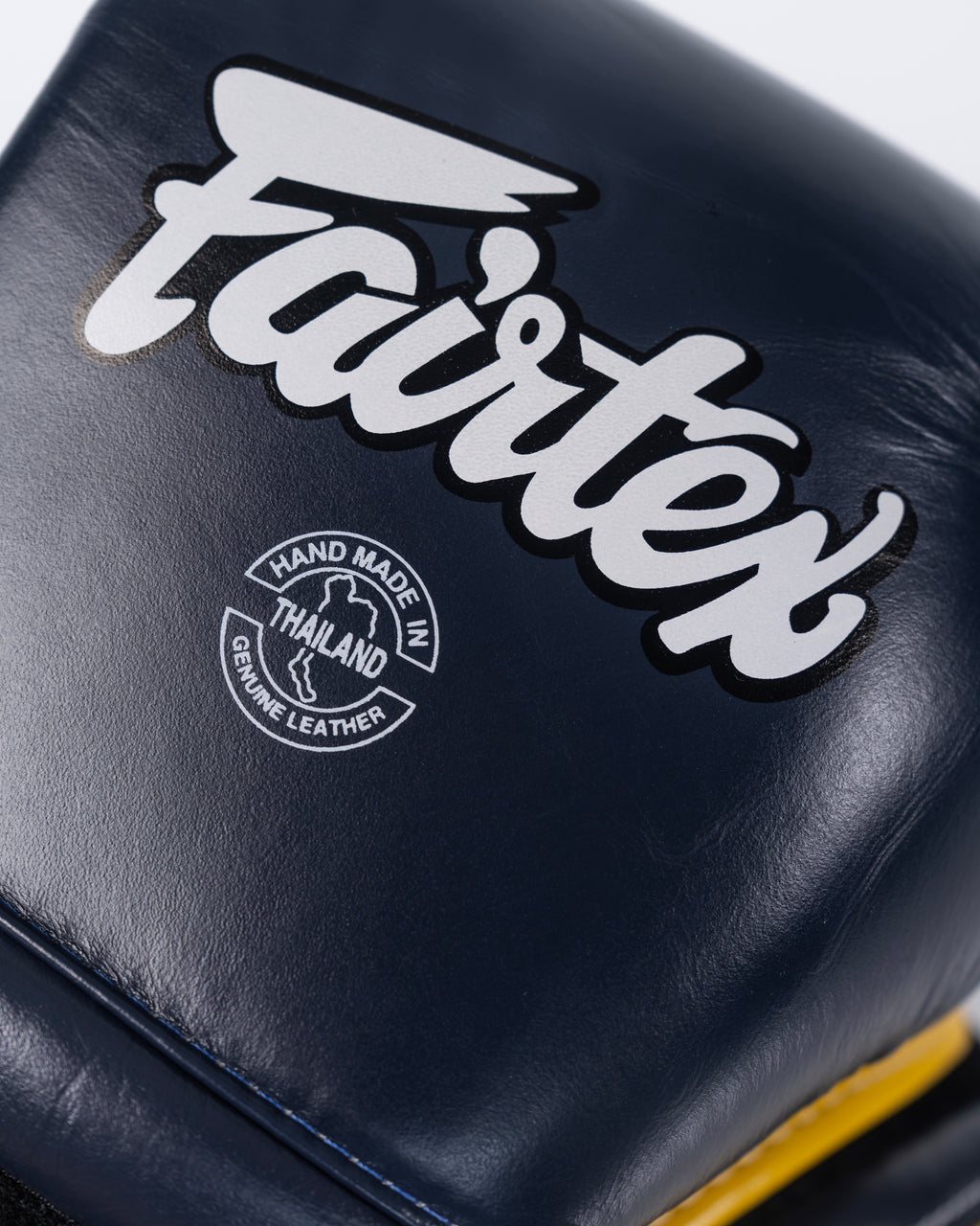 Fairtex BGV9 - Mexican Style Boxing Gloves - Blue / Yellow