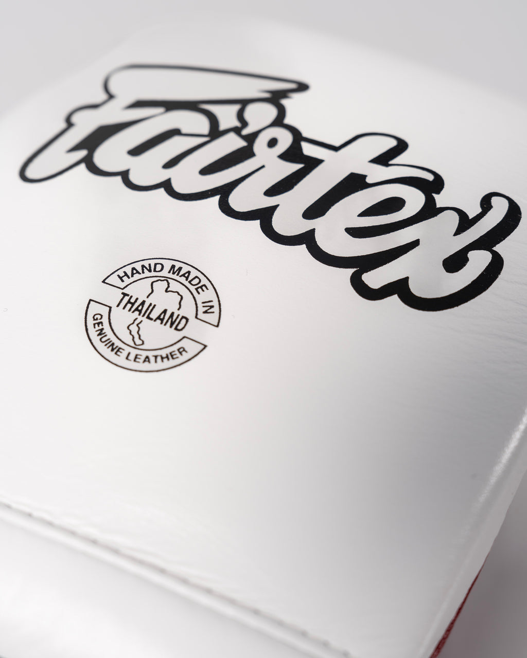 Fairtex BGV9 - Mexican Style Boxing Gloves - White / Red