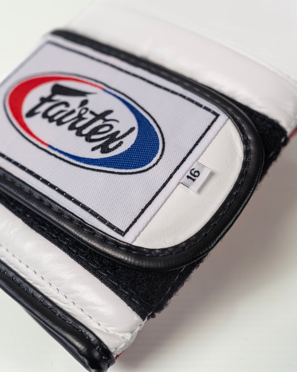 Fairtex BGV9 - Mexican Style Boxing Gloves - White / Red