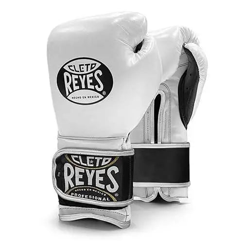 Cleto Reyes Velcro Sparring Gloves - White