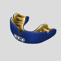 Opro Junior Instant Custom-Fit Self-Fit Mouth Guard - Blue / Gold
