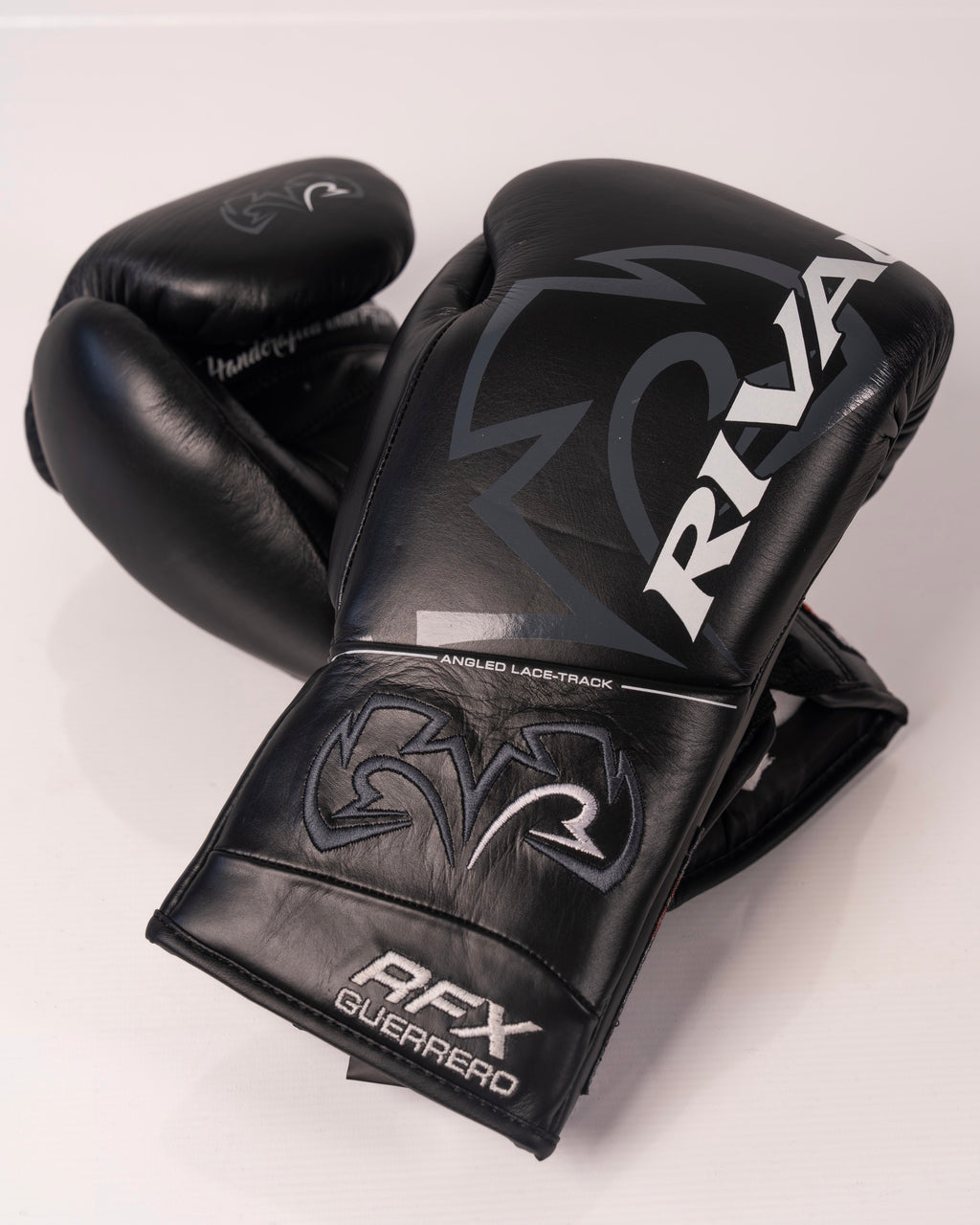 Rival RFX-Guerrero HDE-F Lace Up Pro Fight Gloves - Black - 10oz