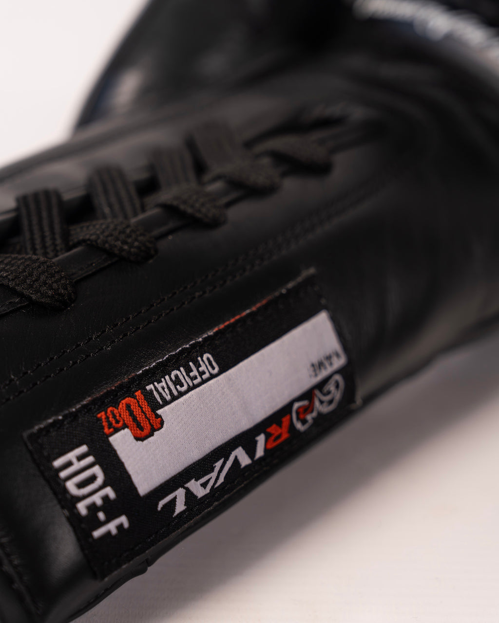 Rival RFX-Guerrero HDE-F Lace Up Pro Fight Gloves - Black - 10oz
