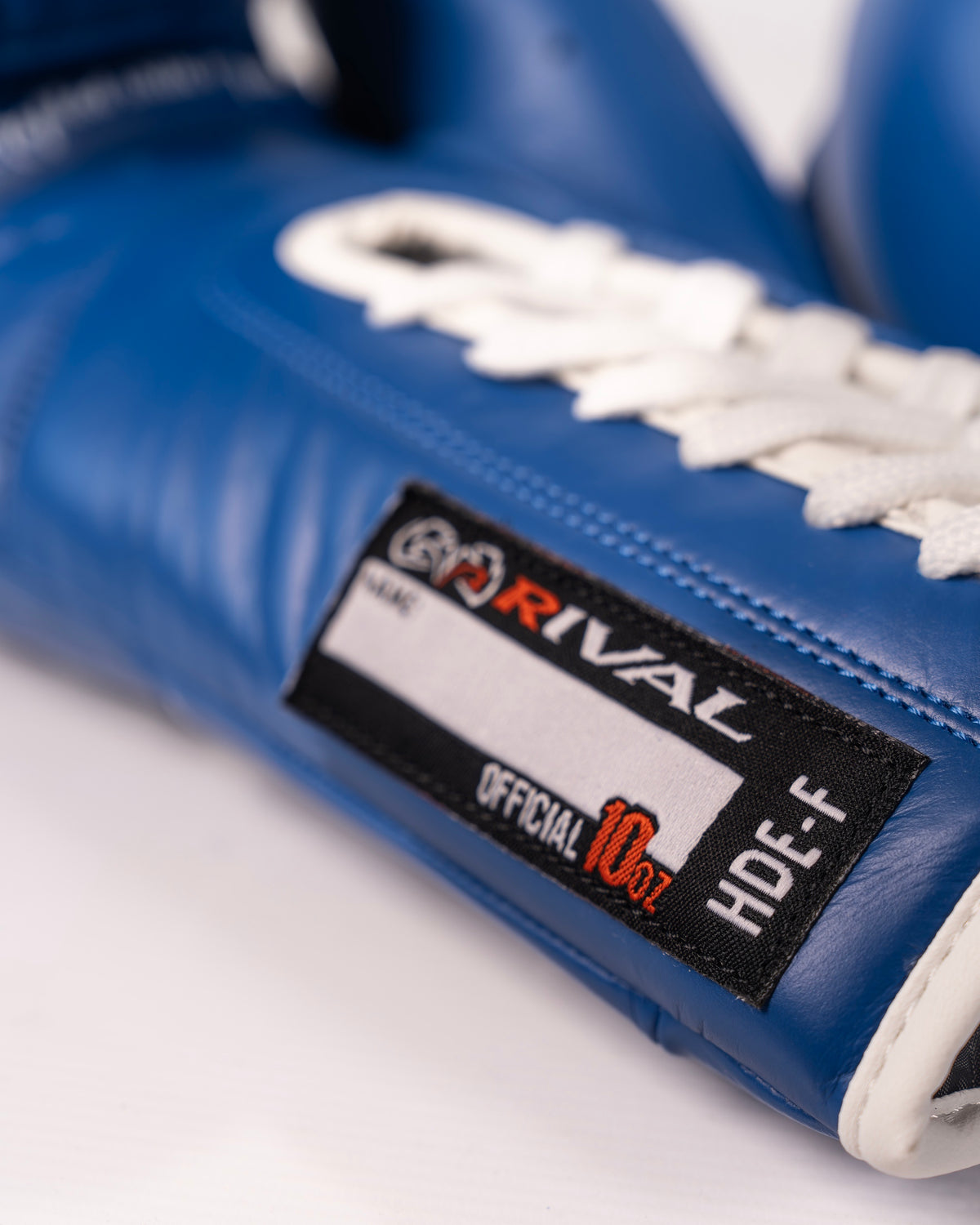 Rival RFX-Guerrero HDE-F Lace Up Pro Fight Gloves - Blue - 10oz