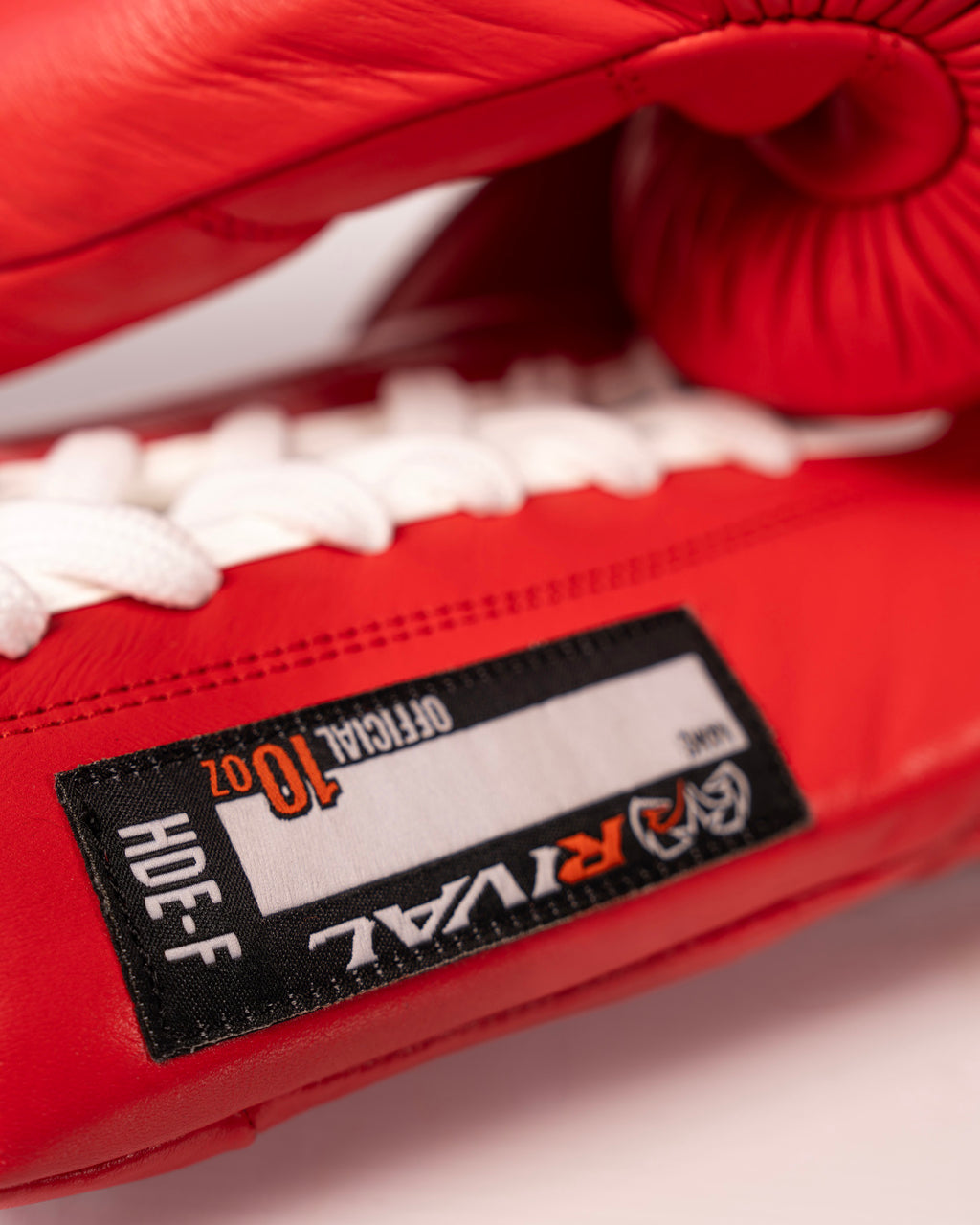 Rival RFX-Guerrero HDE-F Lace Up Pro Fight Gloves - Red