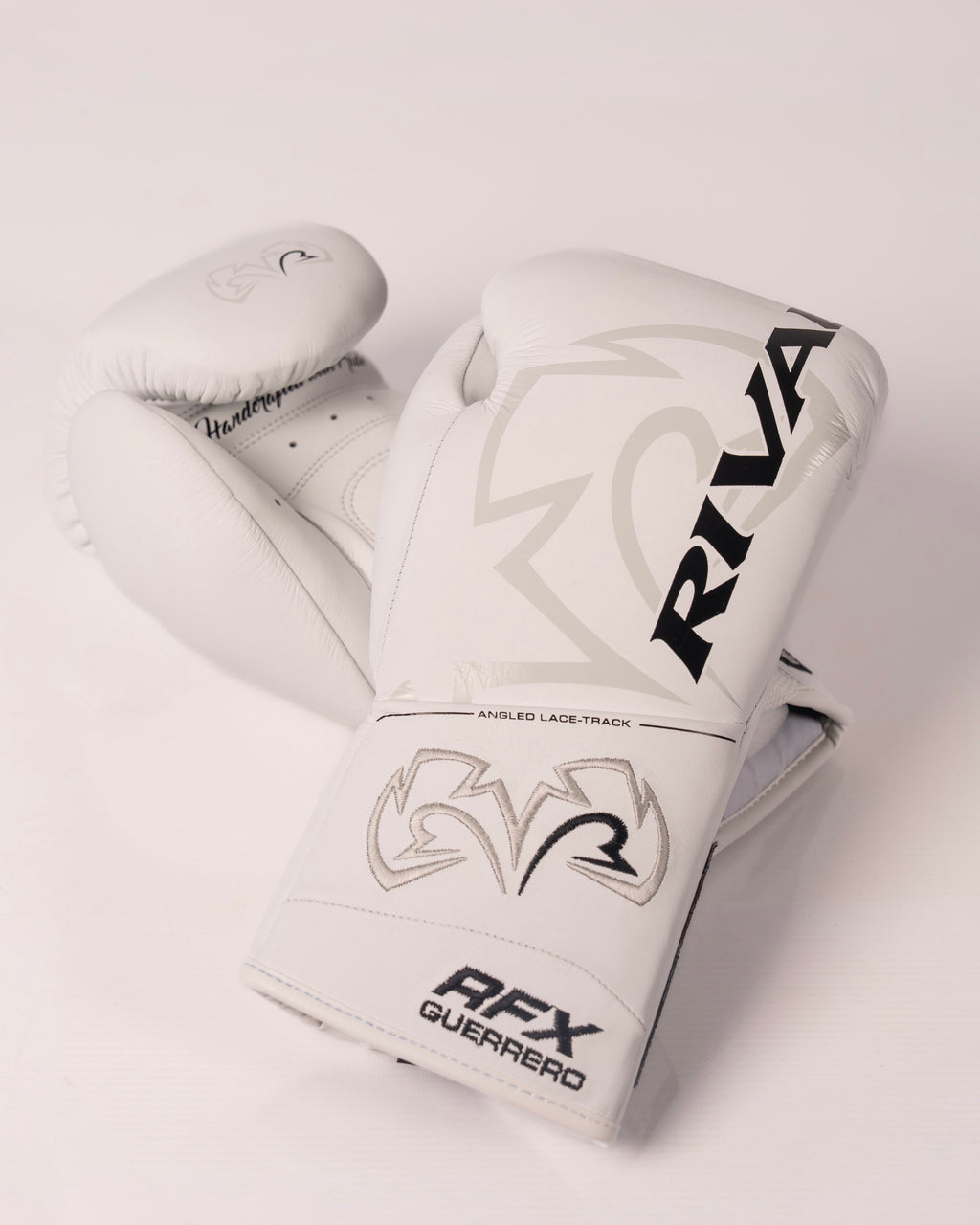 Rival RFX-Guerrero HDE-F Lace Up Pro Fight Gloves - White - 10oz