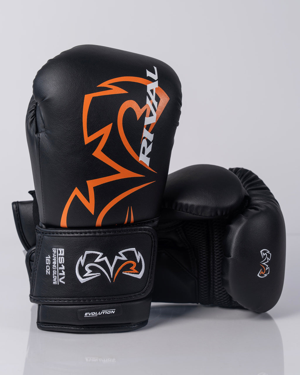 Rival RS11V Evolution Sparring Gloves - Black - 16oz