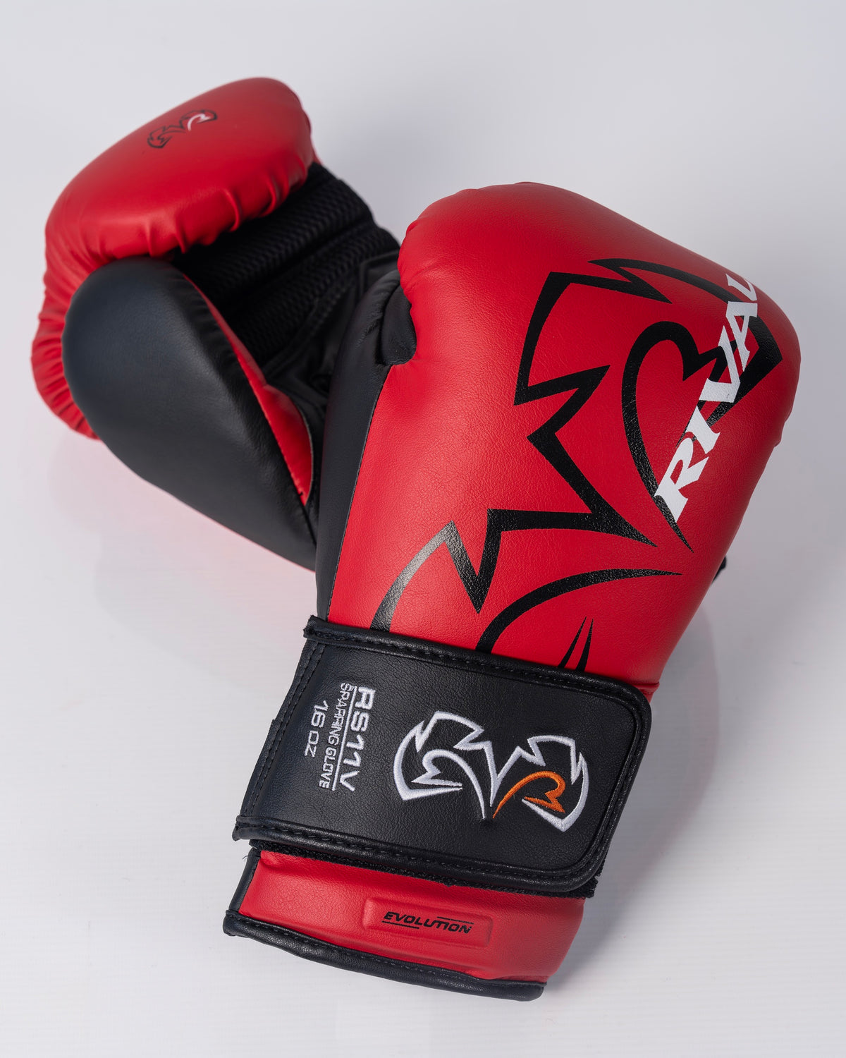 Rival RS11V Evolution Sparring Gloves - Red / Black - 16oz