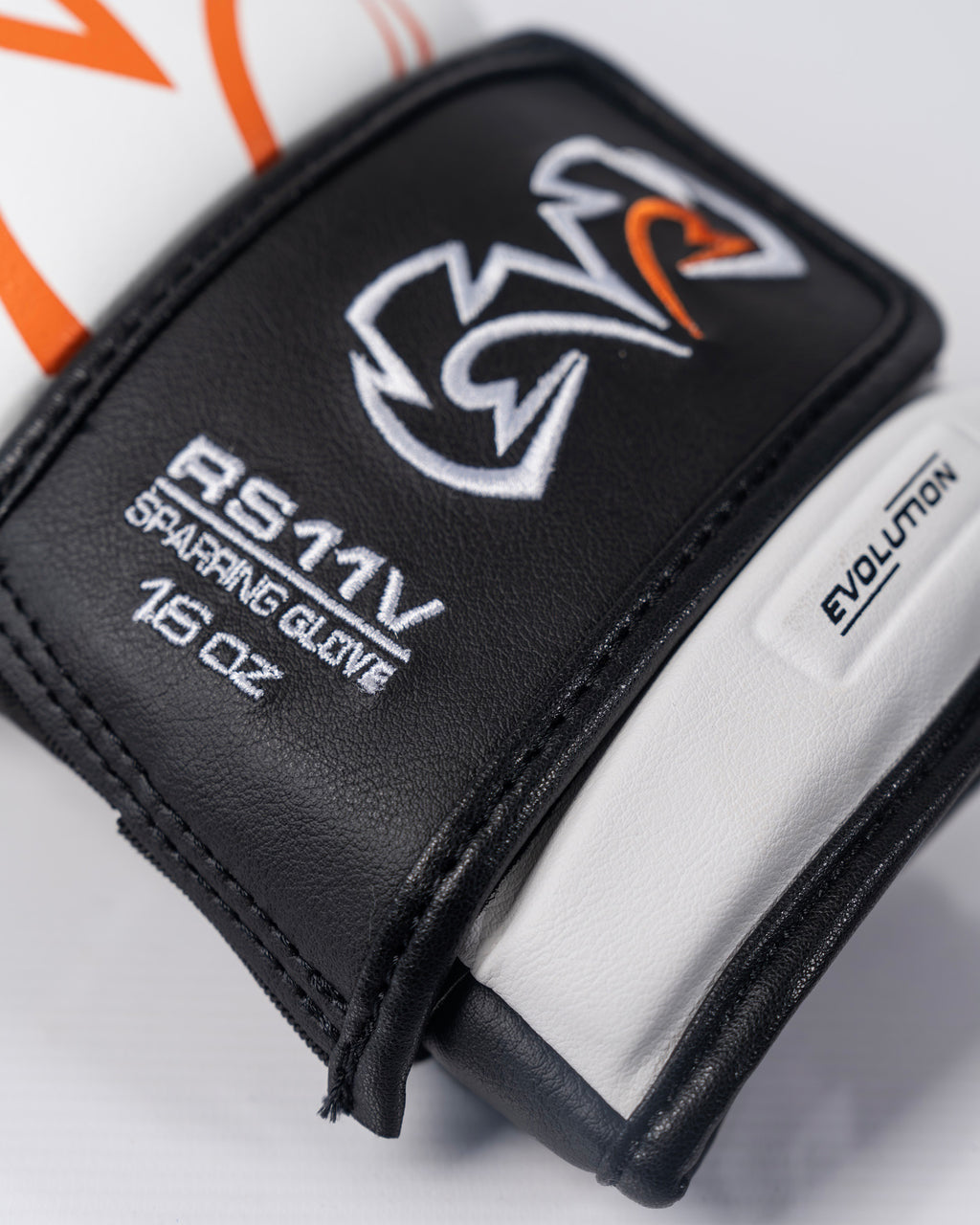 Rival RS11V Evolution Sparring Gloves - White / Black - 16oz
