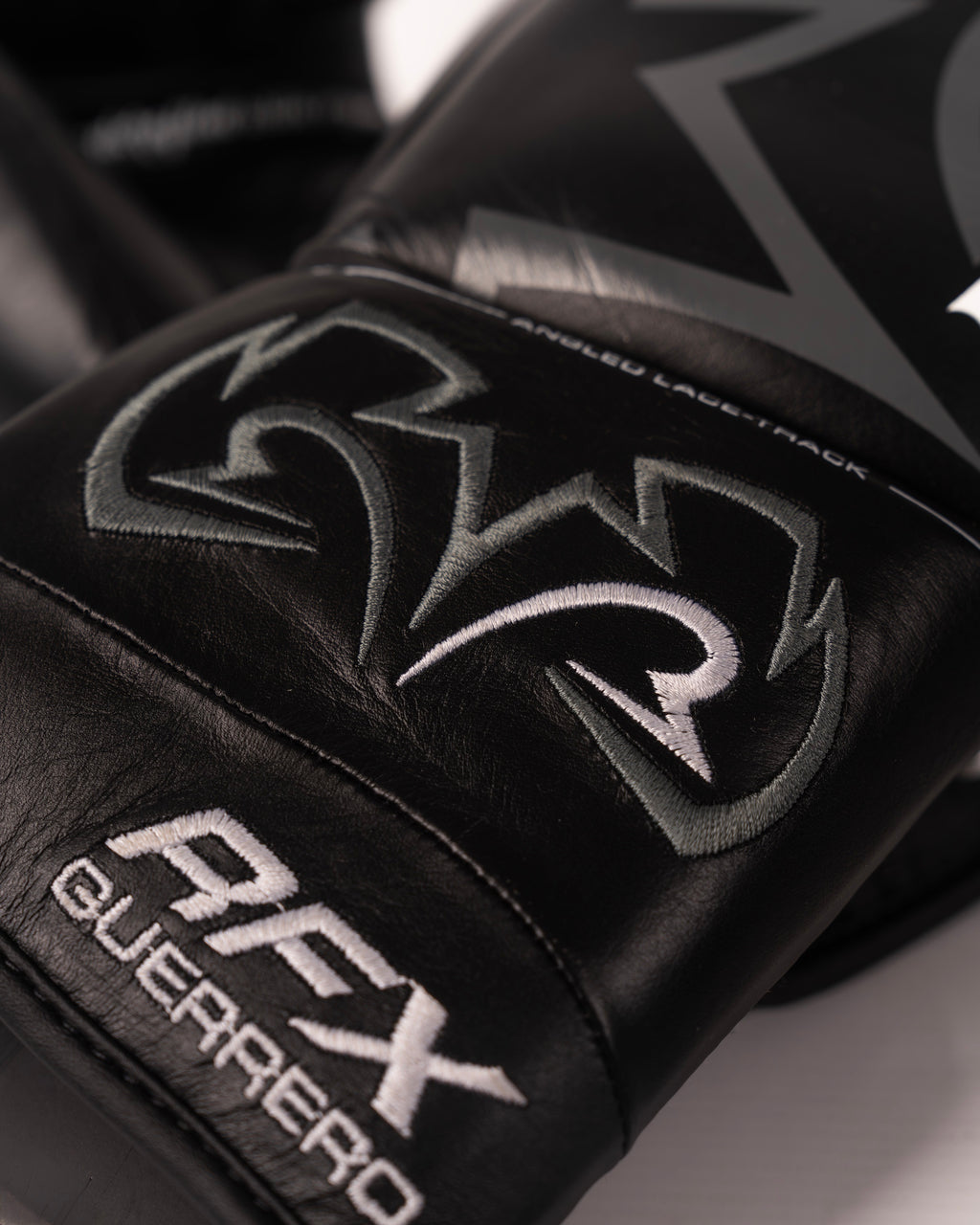 Rival RFX-Guerrero SF-H Lace Up Pro Fight Gloves - Black - 10oz