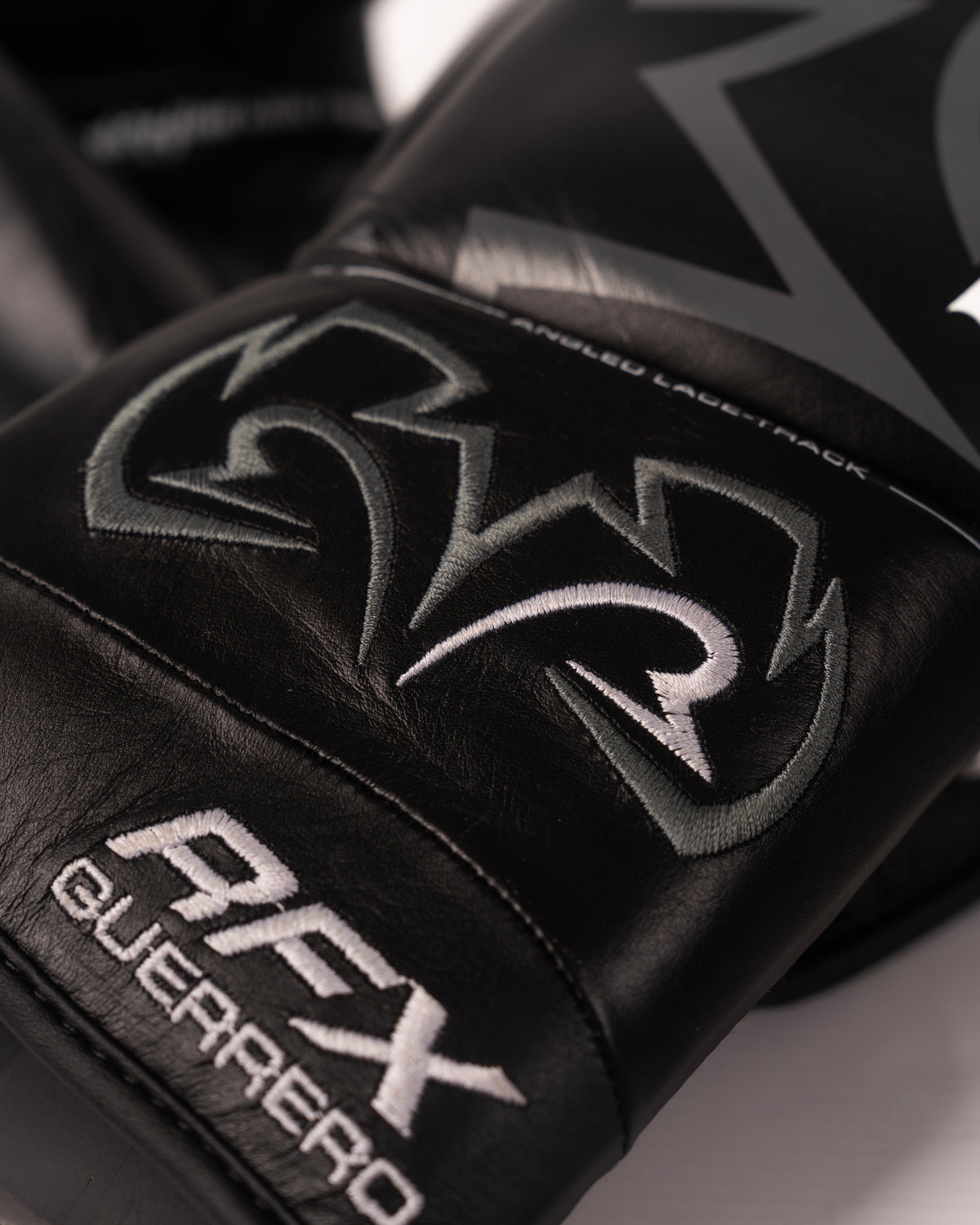 Rival RFX-Guerrero SF-H Lace Up Pro Fight Gloves - Black - 10oz