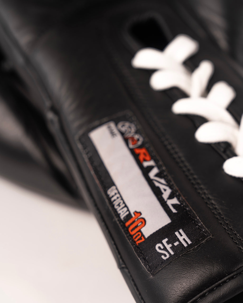 Rival RFX-Guerrero SF-H Lace Up Pro Fight Gloves - Black - 10oz
