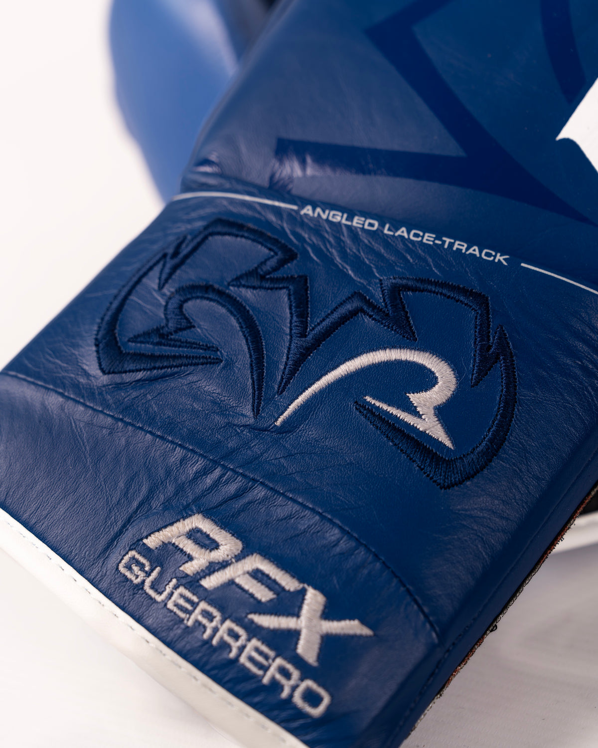 Rival RFX-Guerrero SF-H Lace Up Pro Fight Gloves - Blue - 10oz