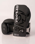Rival RFX-Guerrero SF-H Lace Up Pro Fight Gloves - Charcoal Grey - 10oz