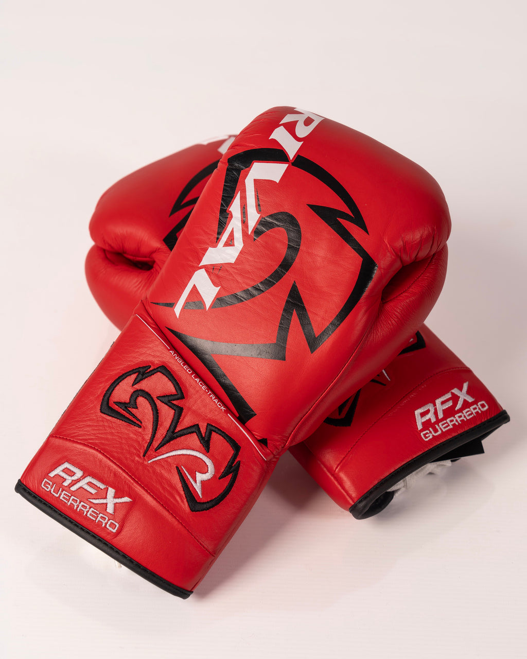 Rival RFX-Guerrero SF-H Lace Up Pro Fight Gloves - Red - 10oz