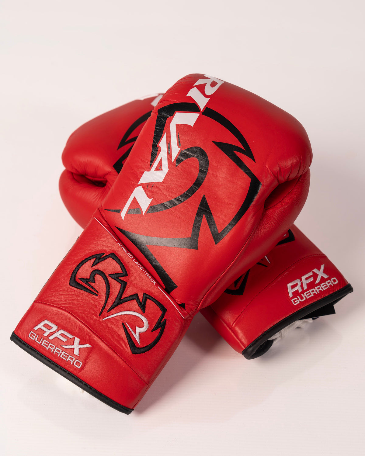 Rival RFX-Guerrero SF-H Lace Up Pro Fight Gloves - Red - 10oz