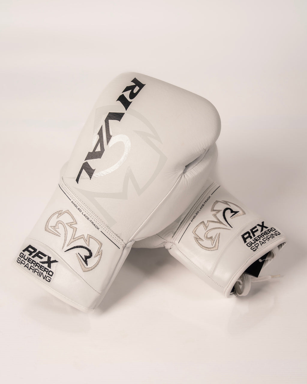Rival RFX-Guerrero HDE-F Lace Up Sparring Gloves - White - 12oz