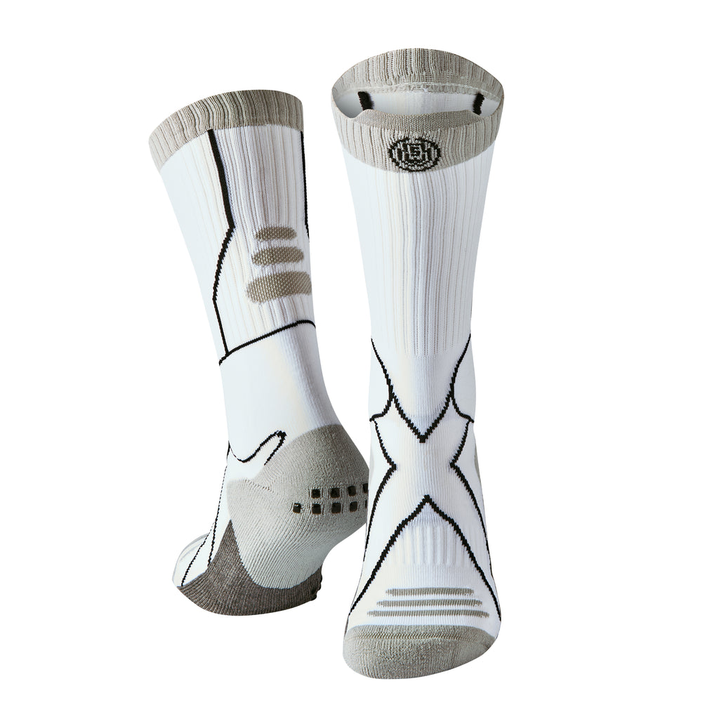 Suzi Wong X-Sole Grip Boxing Socks - White