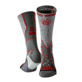 Suzi Wong X-Sole Fade Limited Edition Boxing Socks - Grey / Red