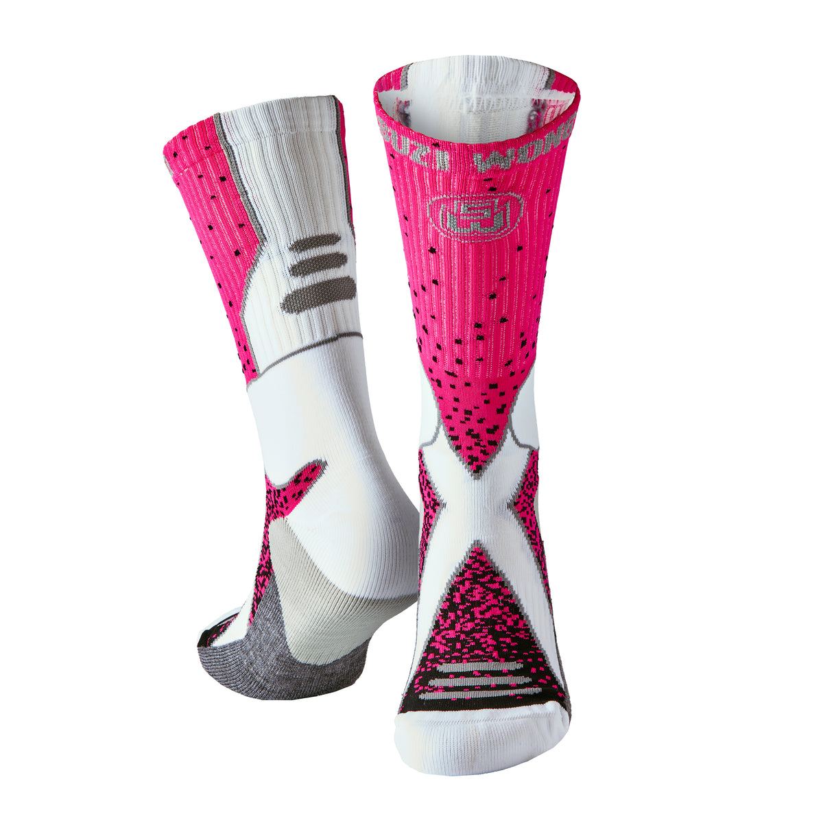 Suzi Wong X-Sole Fade Limited Edition Boxing Socks - Pink / White