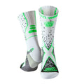 Suzi Wong X-Sole Fade Limited Edition Boxing Socks - White / Green