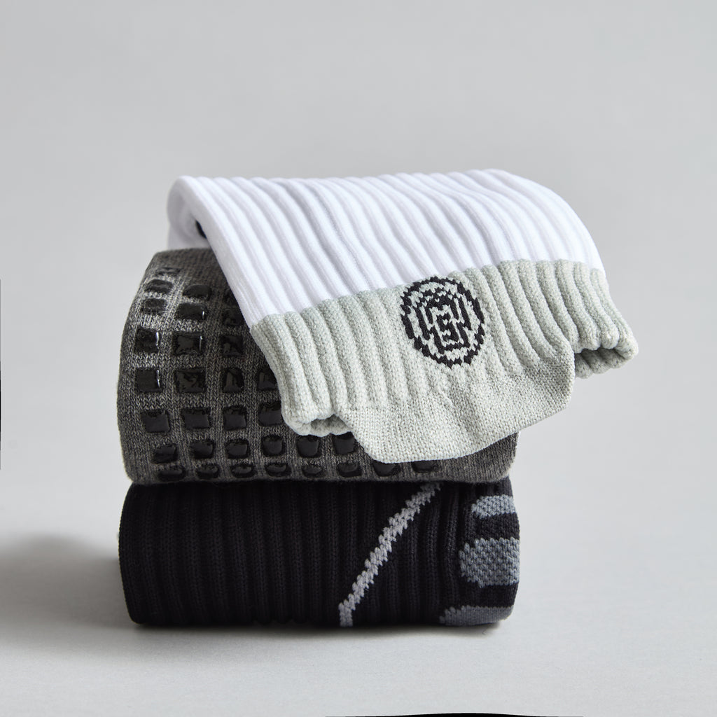 Suzi Wong X-Sole Grip Boxing Socks - White