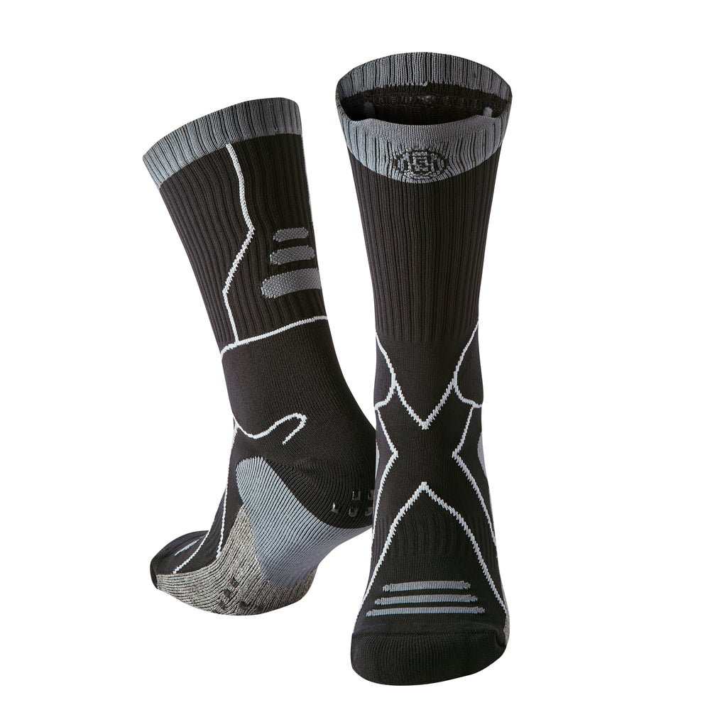 Suzi Wong X-Sole Grip Boxing Socks - Black