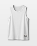 Wiltshire Boxing Shop Ribbed Patch Vest - White