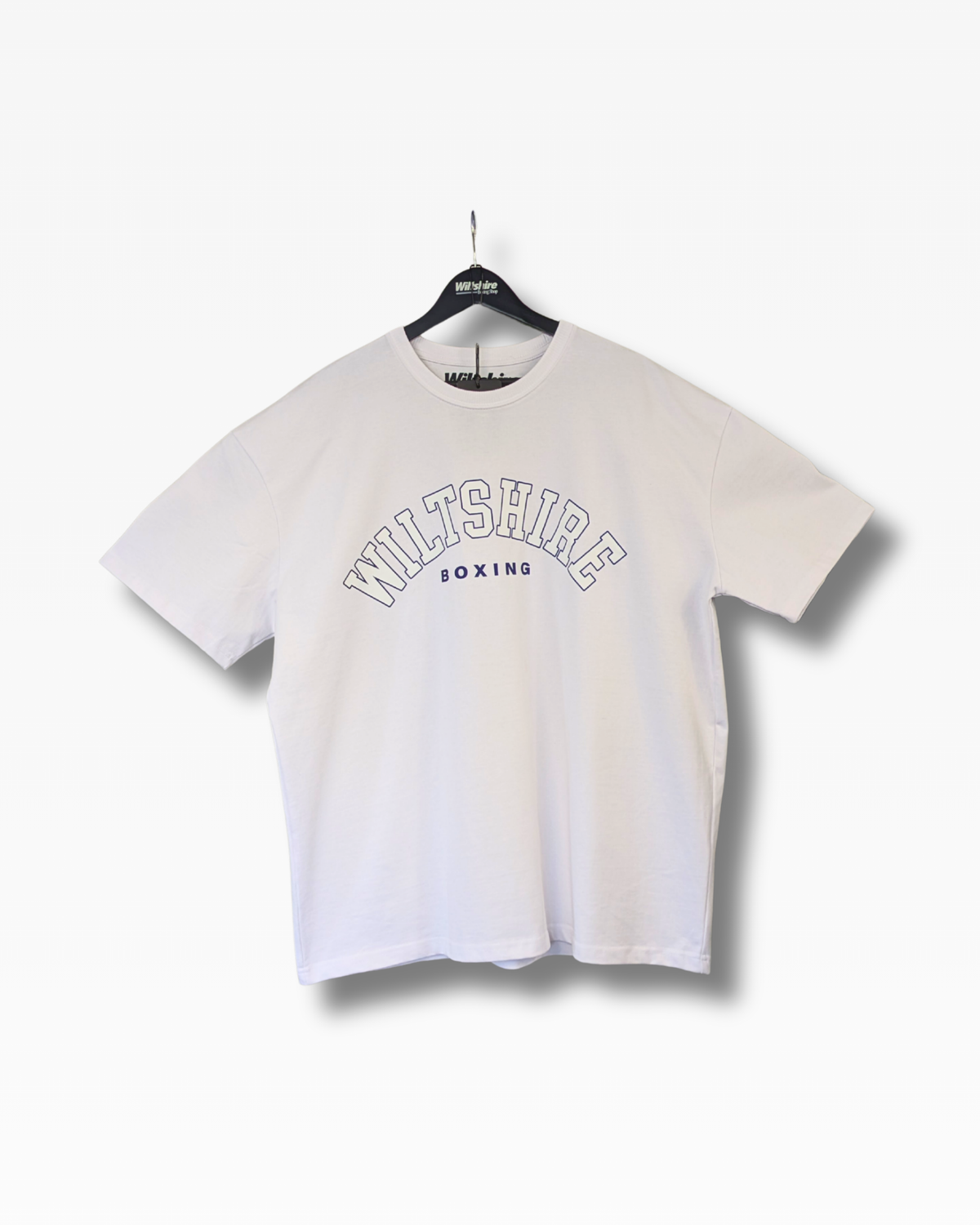 Wiltshire Boxing Shop - College Oversized Unisex T-Shirt - White
