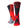 Suzi Wong X-Sole Classic Boxing Socks - Black / Red