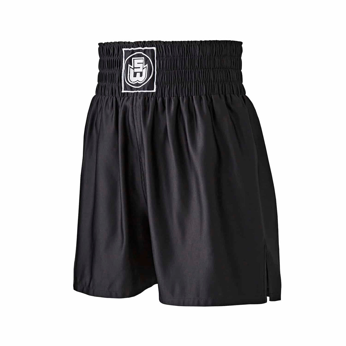 Suzi Wong Women's Classic SW Amateur Boxing Shorts - Black